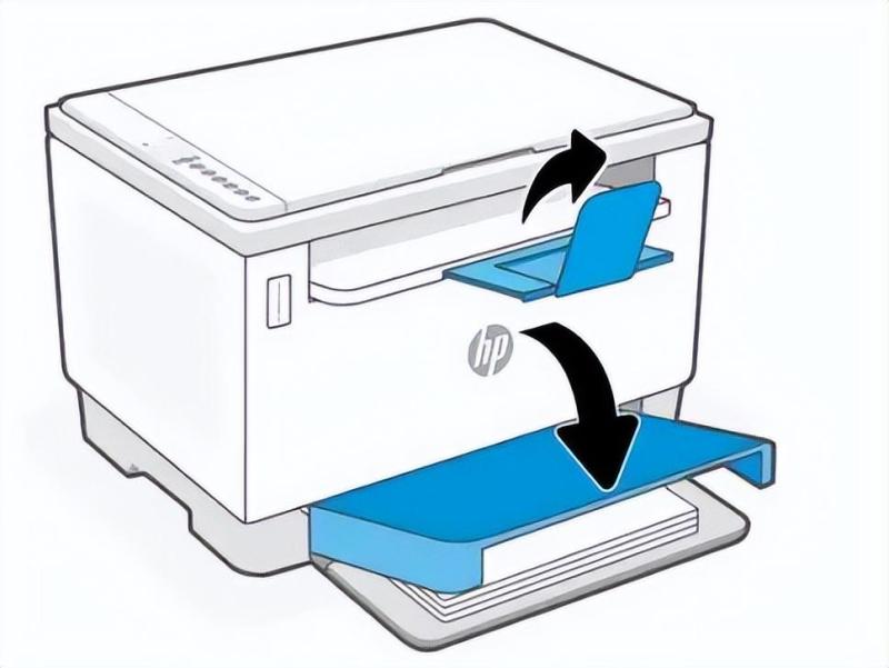 打印机怎么放纸进去（打印机装纸教程）
